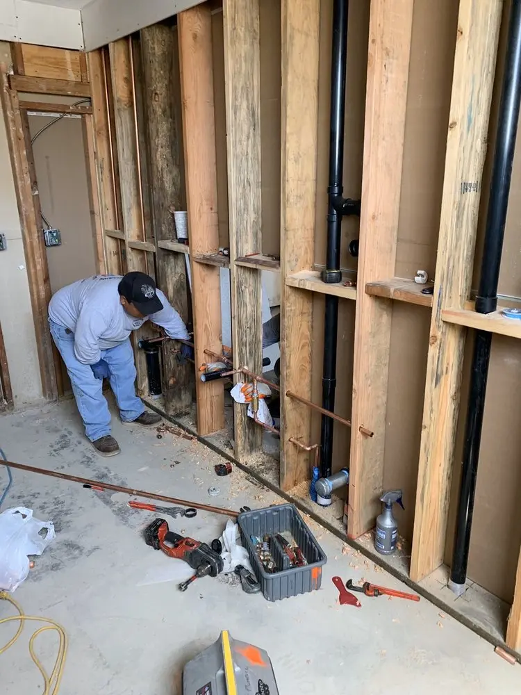 Commercial rough-in plumbing for Commercial Plumbing in Chevy Chase